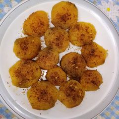A picture of Roasted sweet potato.