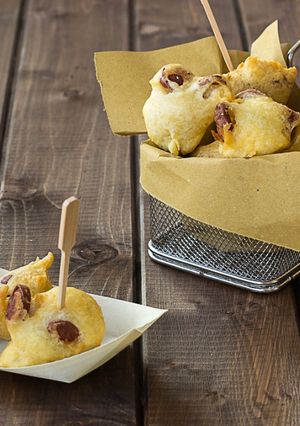Foto di Zeppole ai wurstel