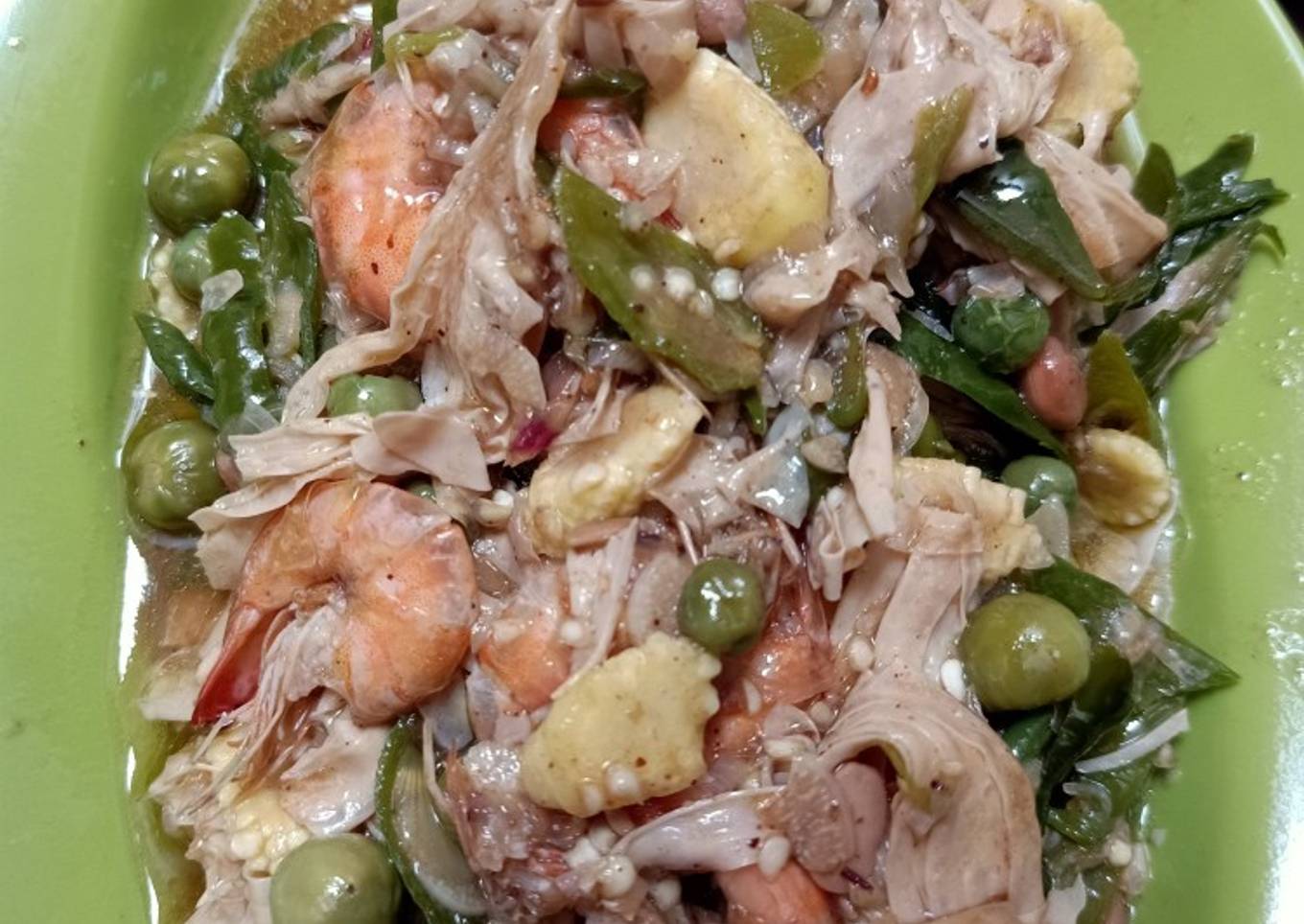 Kembang tahu udang tauco