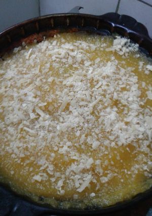 Una foto de Pastel de berenjenas#CocinaSana