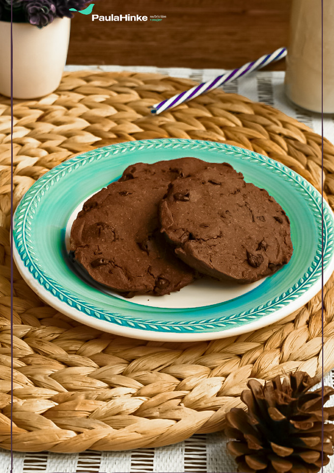 Una foto de Galletas de chocolate sin gluten y sin leche (Thermomix)