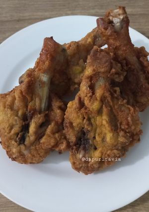 Foto resep Paha Goreng Kipas