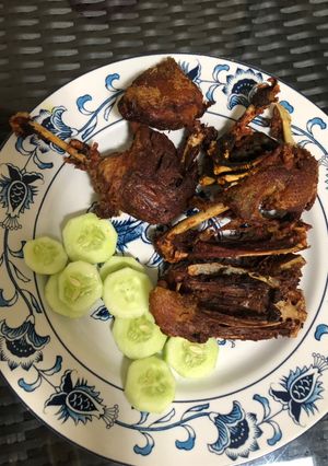 Foto resep Bebek goreng tepi sawah krispi dan gak bau