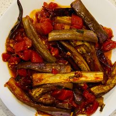 Savory Eggplant Stew A picture of Savory Eggplant Stew.