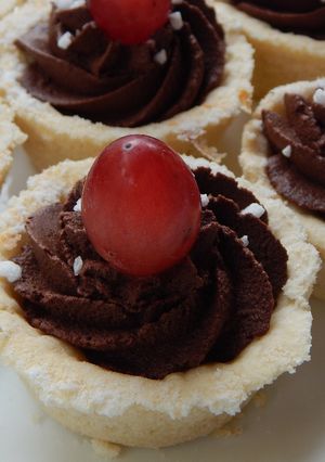 Linzerkosárka rizslisztből recept fotója