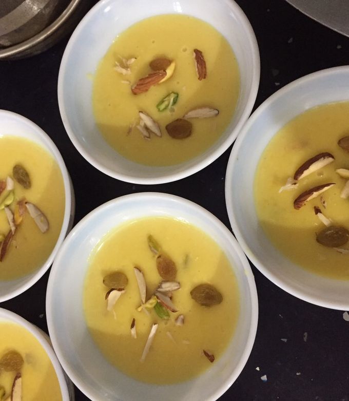 A picture of Vanilla custard.