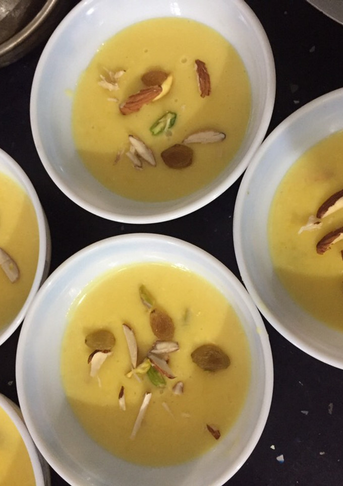 A picture of Vanilla custard.