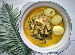 Foto resep Gulai Cubadak (Nangka), Kacang Panjang, Kol ala Nagari Kapau