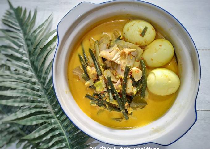 Cara Memasak Gulai Cubadak (Nangka), Kacang Panjang, Kol ala Nagari Kapau Enak Dan Mudah