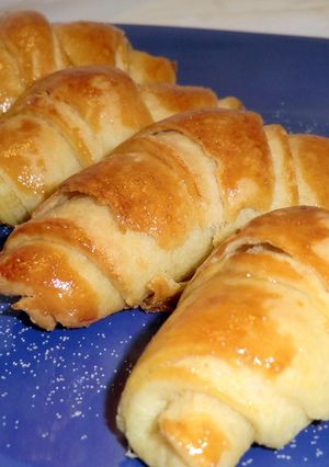 Vendégváró sós kifli recept fotója