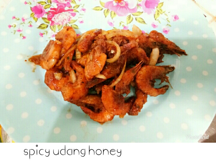 Resep Spicy Udang asam manis Praktis