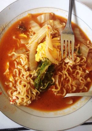 Foto resep Mie instan bumbu Andaliman