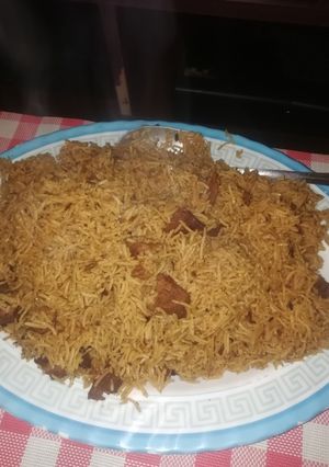 A picture of Pilau #theme challenge.