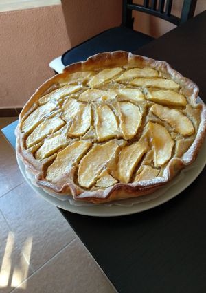 Foto principal de Tarta de manzana y hojaldre😊