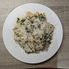 A picture of Kale Anchovy Pasta.