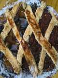 Pastafrola de harina de almendras y avena