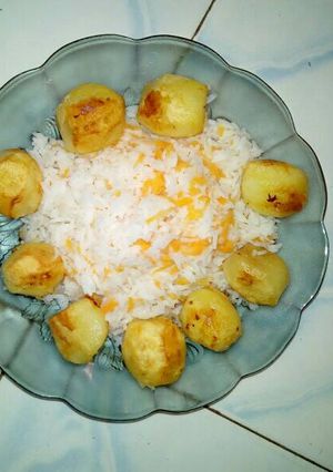 A picture of Vegetable rice.
