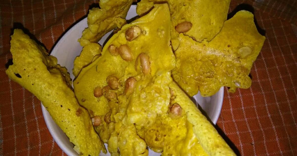 642 resep  rempeyek  kacang  tanah  crispy enak dan sederhana  