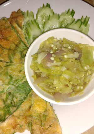 รูปของ น้ำพริกหนุ่ม(อาหารเหนือ) | Northern Thai green chilli dip