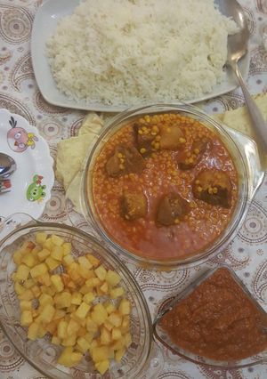 عکسی از دستور قیمه