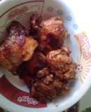 Alitas barbacoa