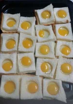 Hình của món Bánh trứng cút.