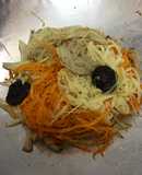 Măng tươi xào nấm