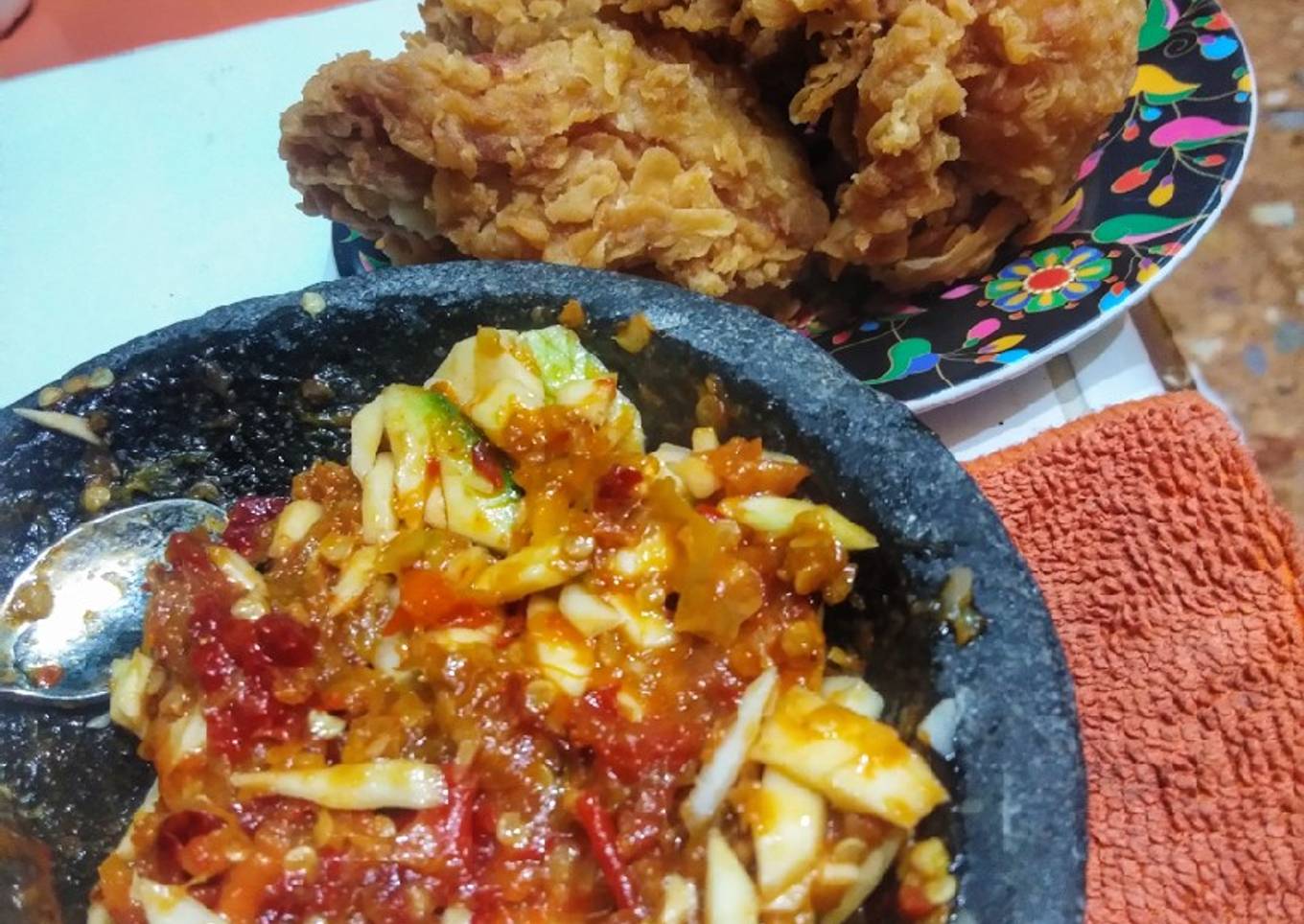 Bahan Ayam Goreng Mangga