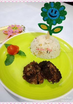 A picture of Kachay_Qeema_k_kabab.