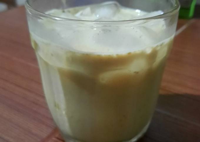 Cara Gampang Menyiapkan Milk Greentea, Sempurna