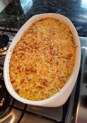 Una foto de Soufflé de acelga