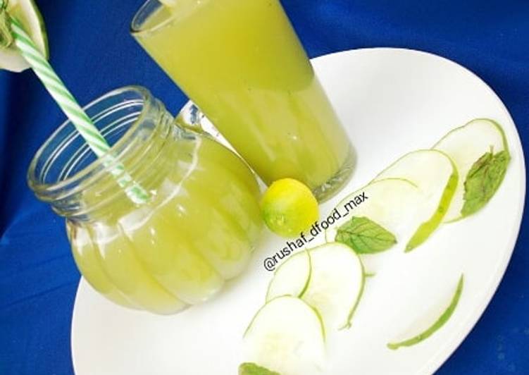 How to Make Homemade Special cucumber juice