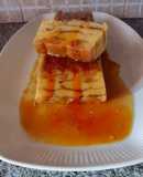 Postre de flan y vainillas de Bigote Cocina