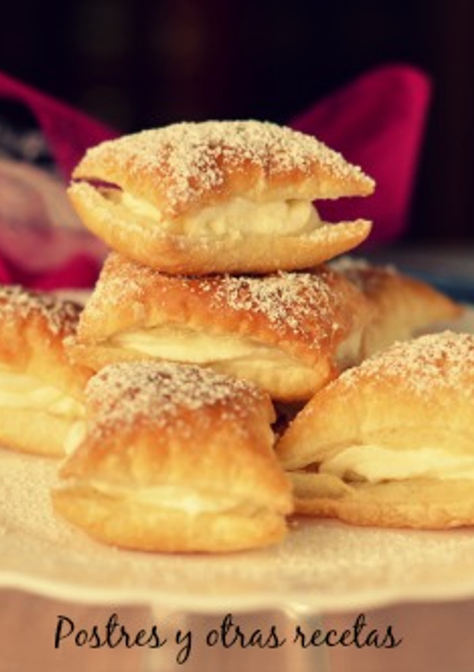 Una foto de Pastelitos de hojaldre