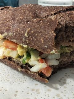 Una foto de Bocata pico de gallo