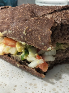 Una foto de Bocata pico de gallo