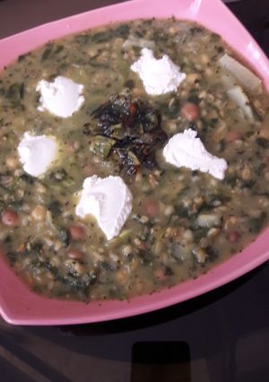 عکسی از دستور آش جو😋