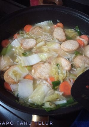 Foto resep Sapo Tahu Telur