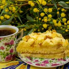 A picture of Tarta "Mimosa".