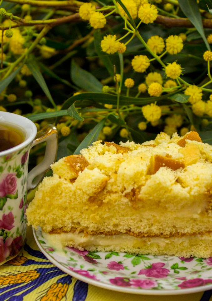 Una foto de Tarta "Mimosa"