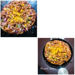 Crusty pizza🍽 A picture of Crusty pizza🍽.