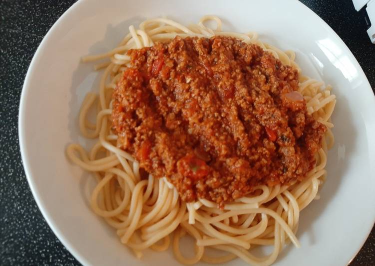 Recipe of Super Quick Homemade Spaghetti Bolognese