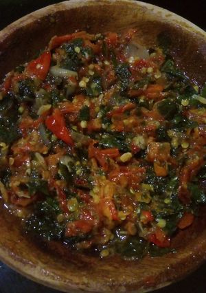 Foto resep Sambel Daun Melinjo