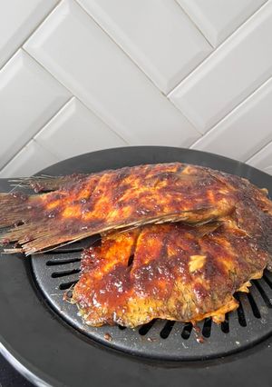 Foto resep Gurame Bakar yg Resepnya Cocok🤣