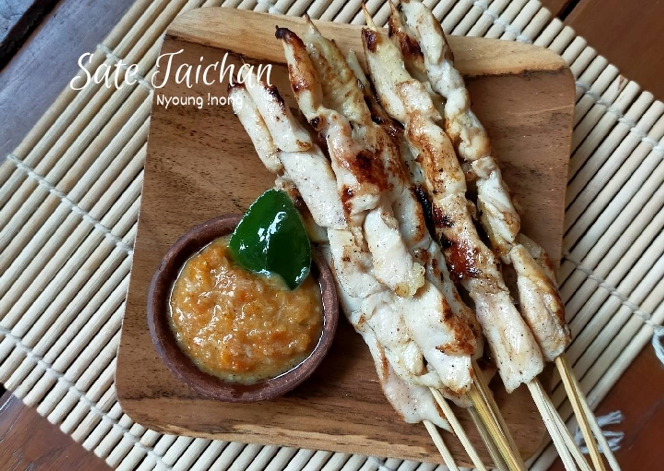 Sate Taichan (panggang teflon)