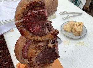 Una foto de Picanha en Espada Brasileña