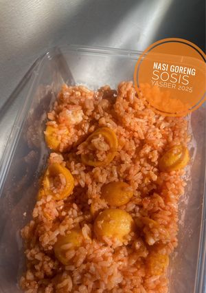Foto resep Nasi Goreng sosis bumbu instan