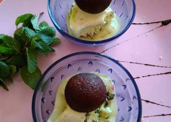 Easy Fast Cooking Thandie ice cream with chocolate stuff gulab jamun Delicious Nutritious Easy Fast Cooking Thandie ice cream with chocolate stuff gulab jamun Delicious Nutritious