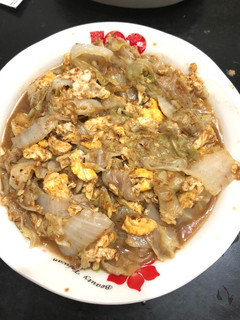 沙茶白菜炒蛋 的食譜成品照片