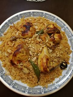 صورة لوصفة كبسة الدجاج الحمراء